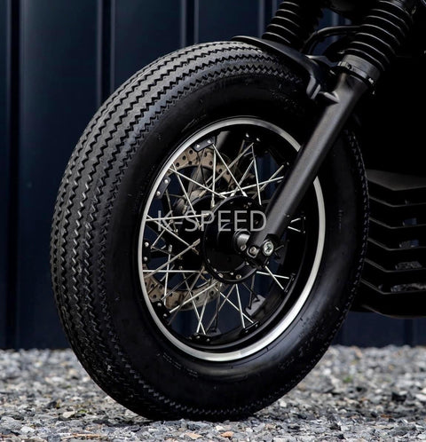 K-SPEED-RB0188 stainless steel spoked wheel for Honda Rebel 250,300 & 500 Diabolus