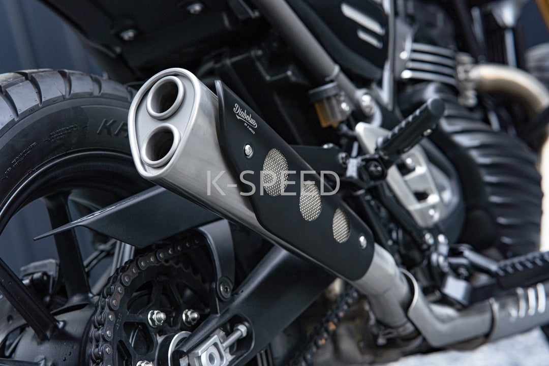 K-SPEED SX21 Retro Slip on Exhaust for Triumph for Triuph Speed400