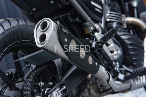 K-SPEED SX21 Retro Slip on for Triumph for Triuph Speed400 & Scrambler 400 x Diabolus