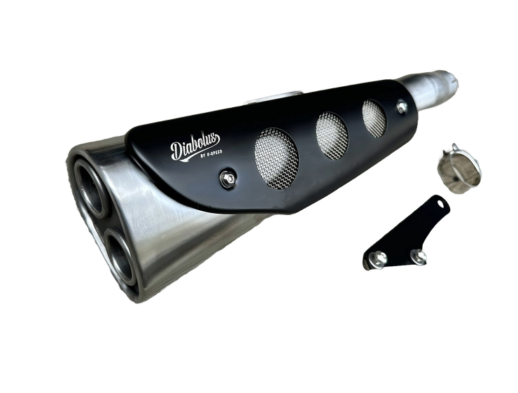 K-SPEED SX21 Retro Slip on Exhaust for Triumph for Triumph K-SPEED SX21 Retro Slip on Exhaust for Triumph for Triumph