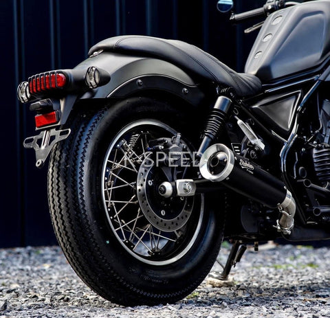K-SPEED-RB0188 Edelstahl-Speichenrad für Honda Rebel 250,300 &amp; 500 Diabolus