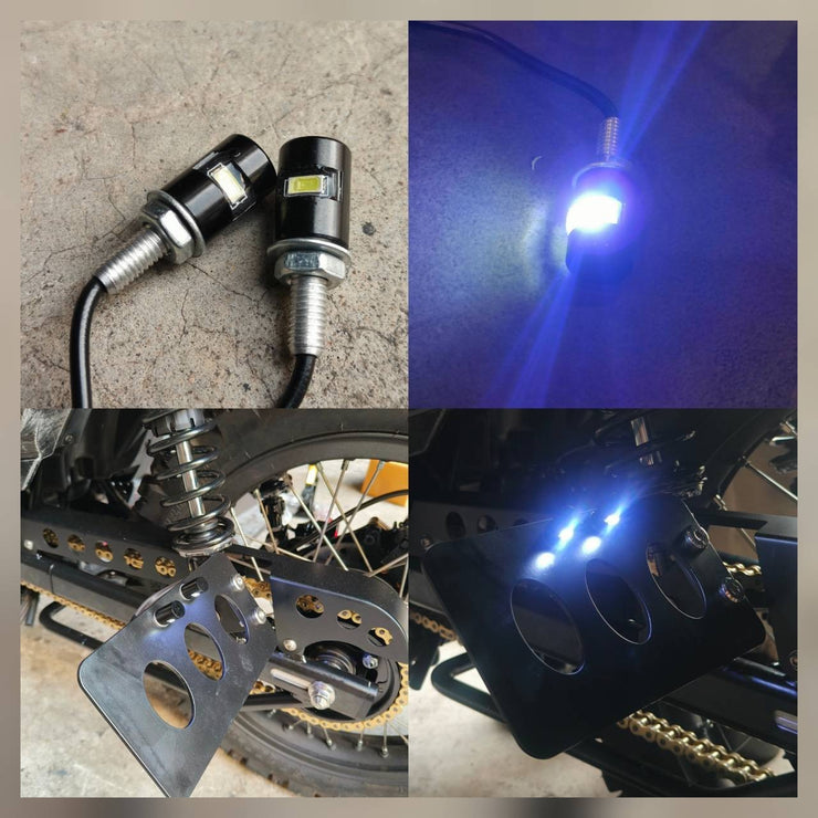 K-SPEED LED155 License Plate LED for Rebel 250, 300 &amp; 500 Diabolus