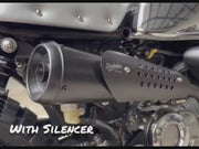 K-SPEED HM034J Bazooka Full System for Honda Monkey 125 Diabolus