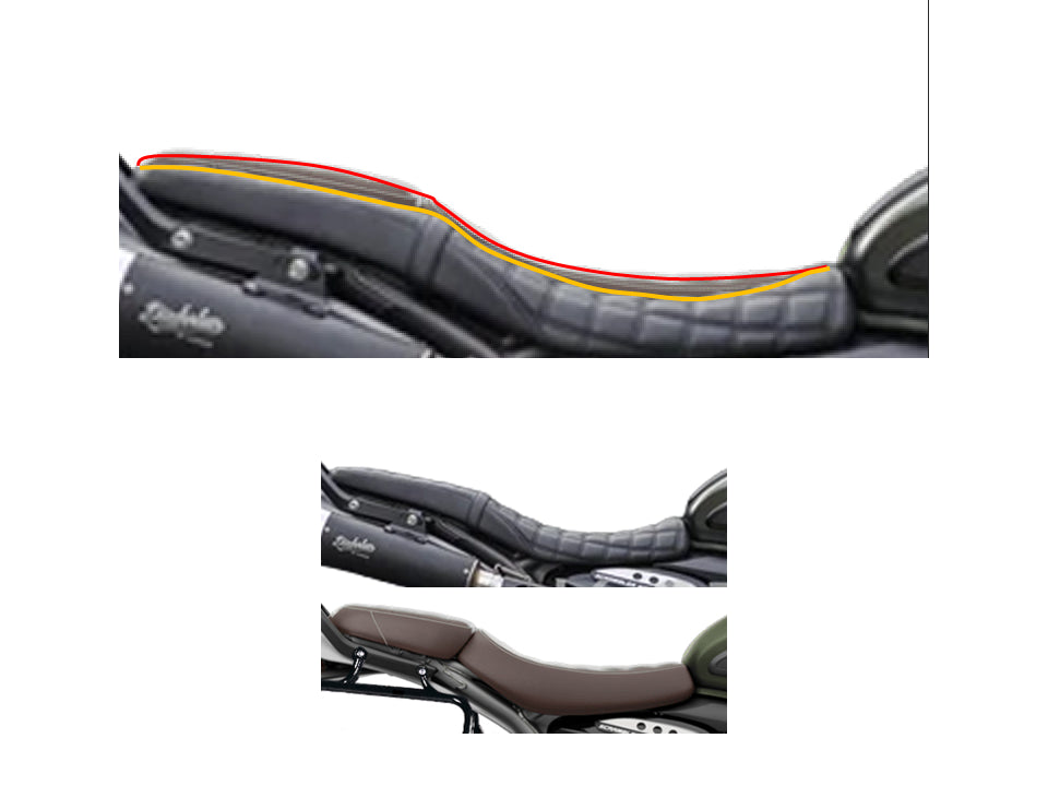K-SPEED SX19 シート Seat(mixed styles) for Triumph Speed400