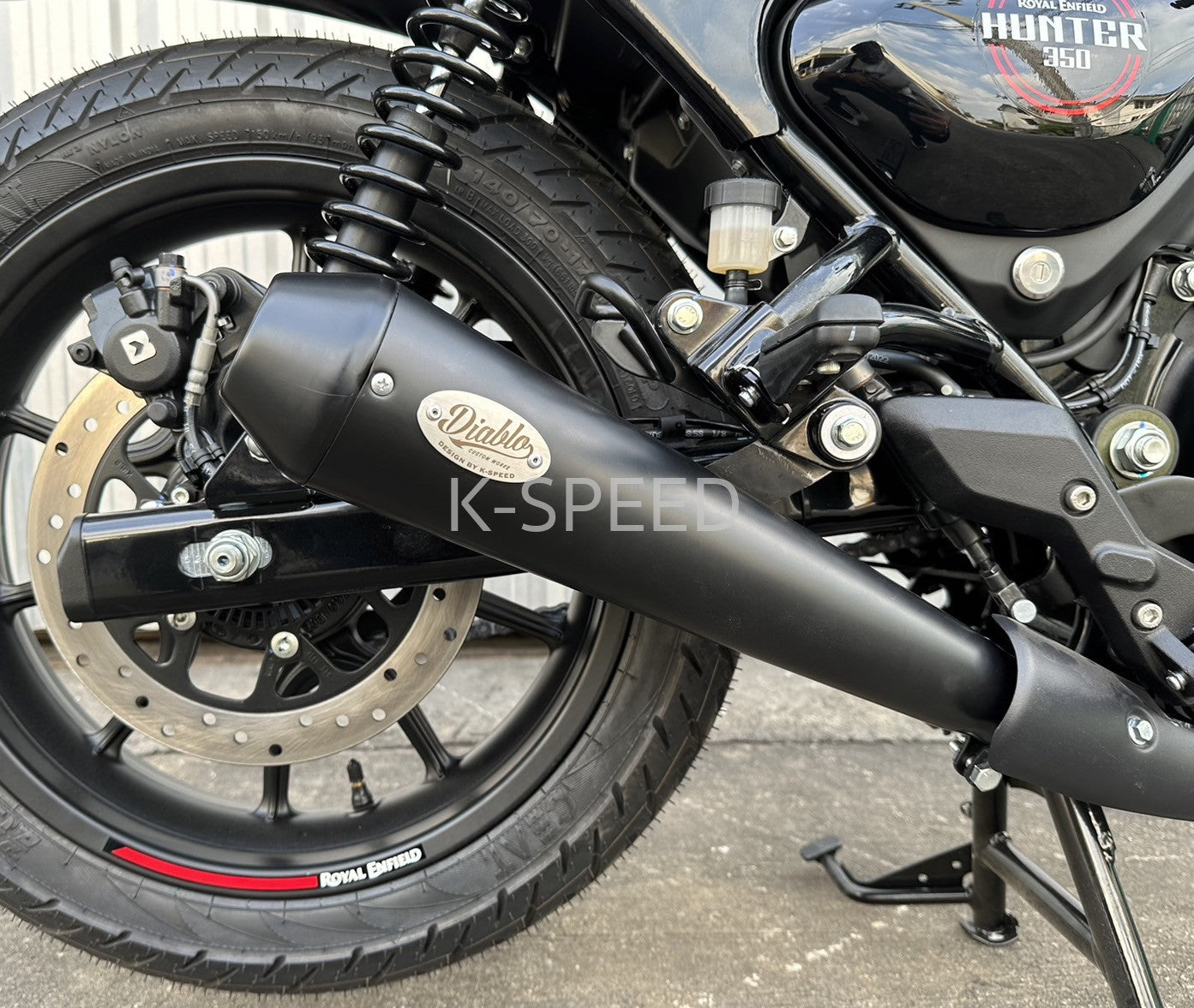 K-SPEED Diabolus Royal Enfield マフラー HT00 – K-SPEED (Official