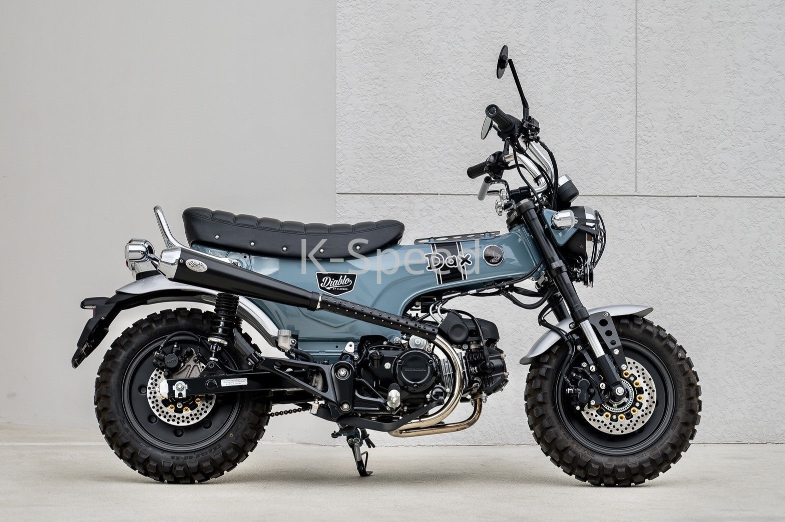 K-SPEED リアサス DAX125 (285MM) Kスピード ローダウン K-SPEED Diabolus Honda DAX125（ST125） リアサスペンション（285mm