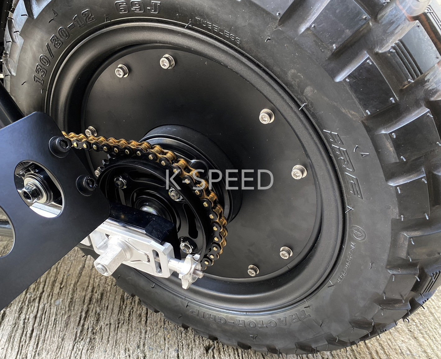 ホンダ DAX125用 Diabolus ホイールカバー4枚セット K-SPEED Diabolus Honda DAX125（ST125） ホイールカバー DX045 – K