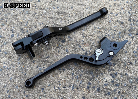 K-SPEED BN401 Brake & Clutch Levers Black for Benelli imperiale 400