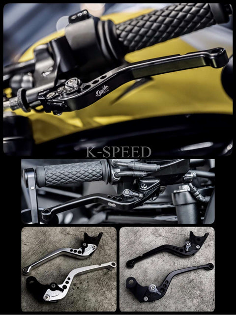 K-SPEED-RB0002-Black Brake Lever Rebel250, 300 & 500: brake and clutch lever