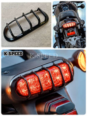 K-SPEED-RB0126 尾燈罩 Rebel250、300、500 和 1100 2020 年