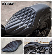 K-SPEED-RB0130 Seat Rebel250, 300 & 500: Rebel Black Armor