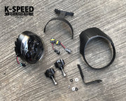 [商用] K-SPEED-RB0096 頭燈組 Rebel250、300 &amp; 500：Rebel Rod Custom